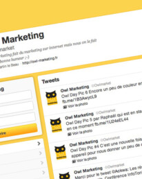 Le compte Twitter de Owl Marketing