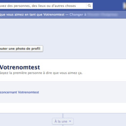 Image: créer une page facebook entreprise