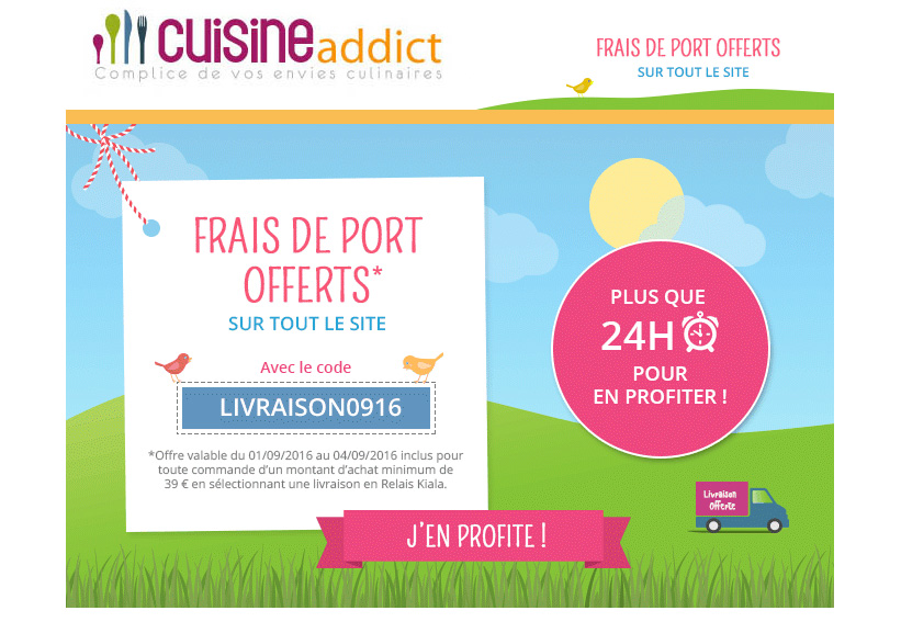 les codes promos avec remise avec livraison offerte en e-commerce